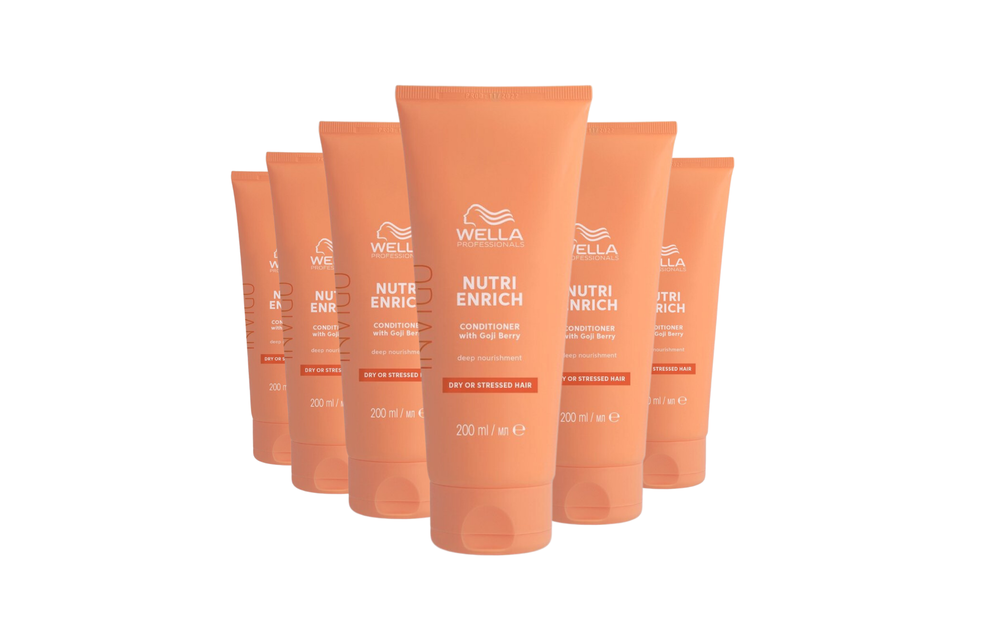 Wella Invigo Nutri Enrich Conditioner Droog Haar 200ml - 6 Stuks - Voordeelverpakking