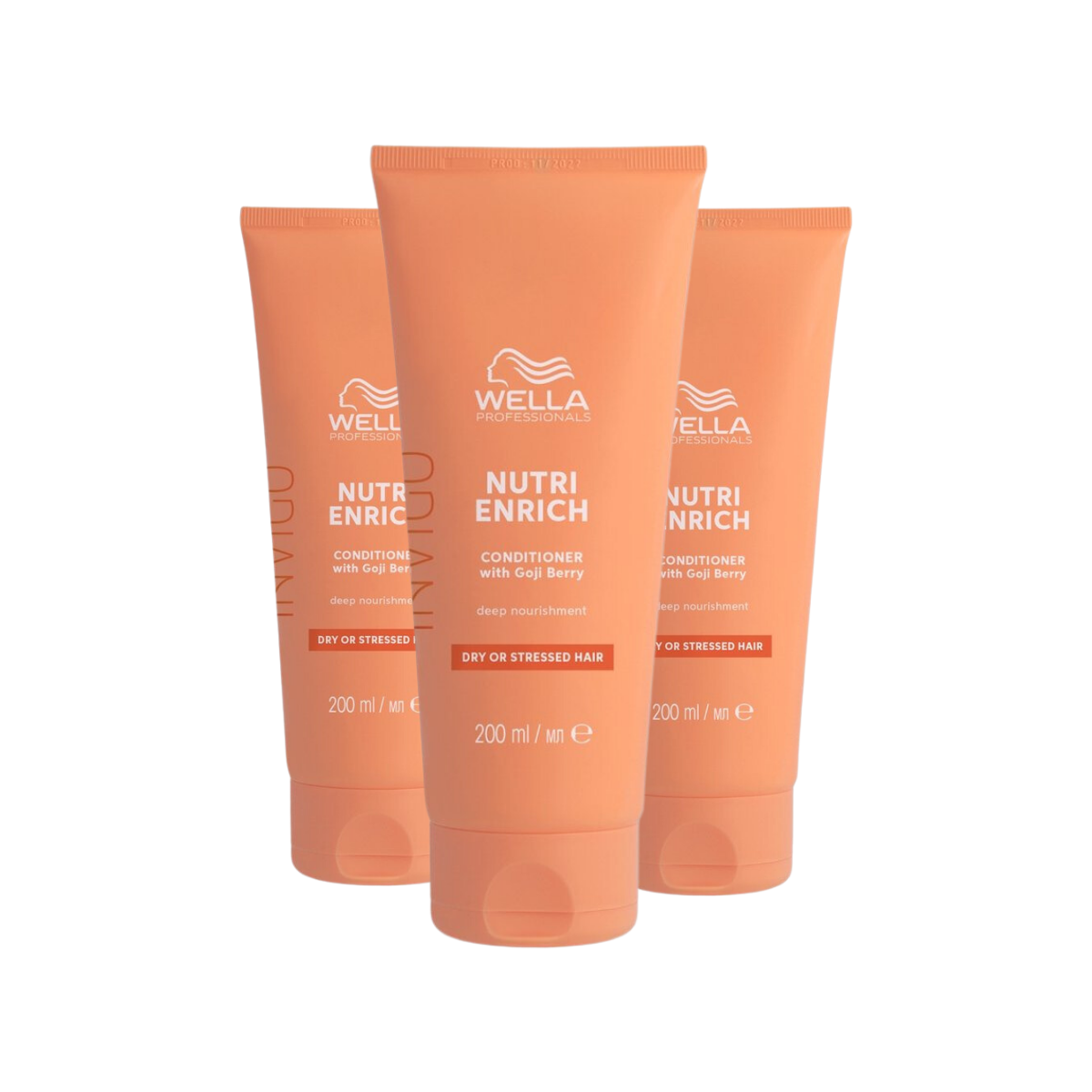 Wella Invigo Nutri Enrich Conditioner Droog Haar 200ml - 3 Stuks - Voordeelverpakking