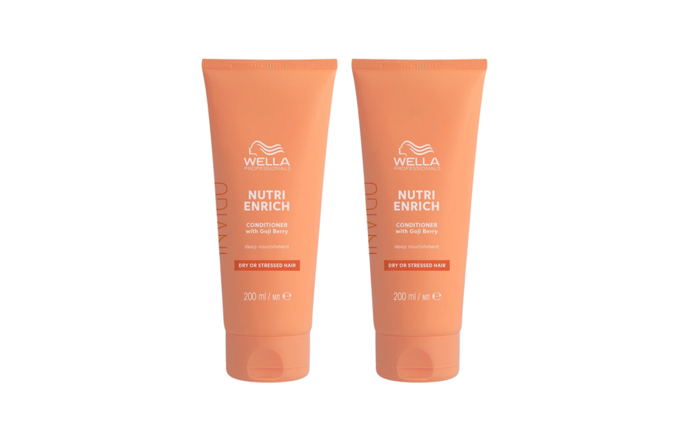 Wella Invigo Nutri Enrich Conditioner Droog Haar 200ml - 2 Stuks - Voordeelverpakking