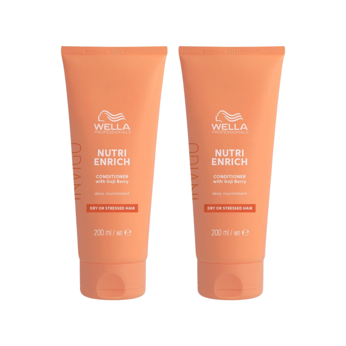 Wella Invigo Nutri Enrich Conditioner Droog Haar 200ml - 2 Stuks - Voordeelverpakking