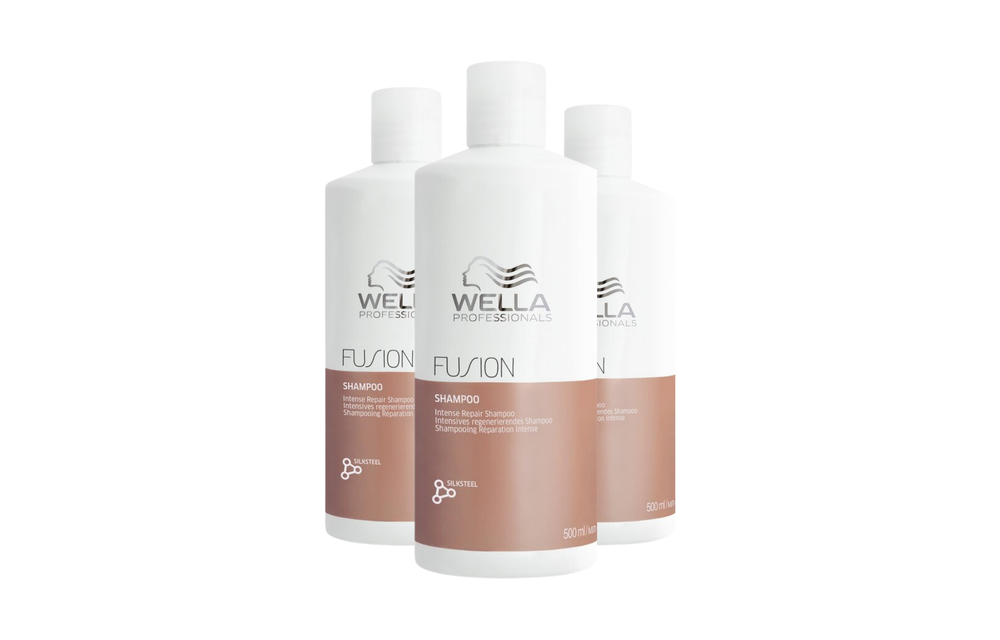 Wella Fusion Shampoo 500ml - 3 Stuks - Voordeelverpakking