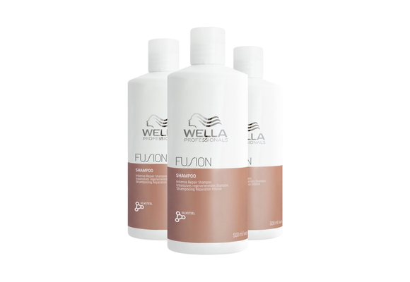 Wella Fusion Shampoo 500ml - 3 Stuks - Voordeelverpakking