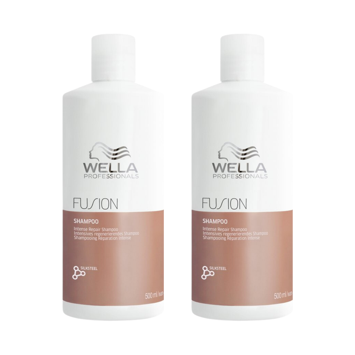 Wella Fusion Shampoo 500ml - 2 Stuks - Voordeelverpakking