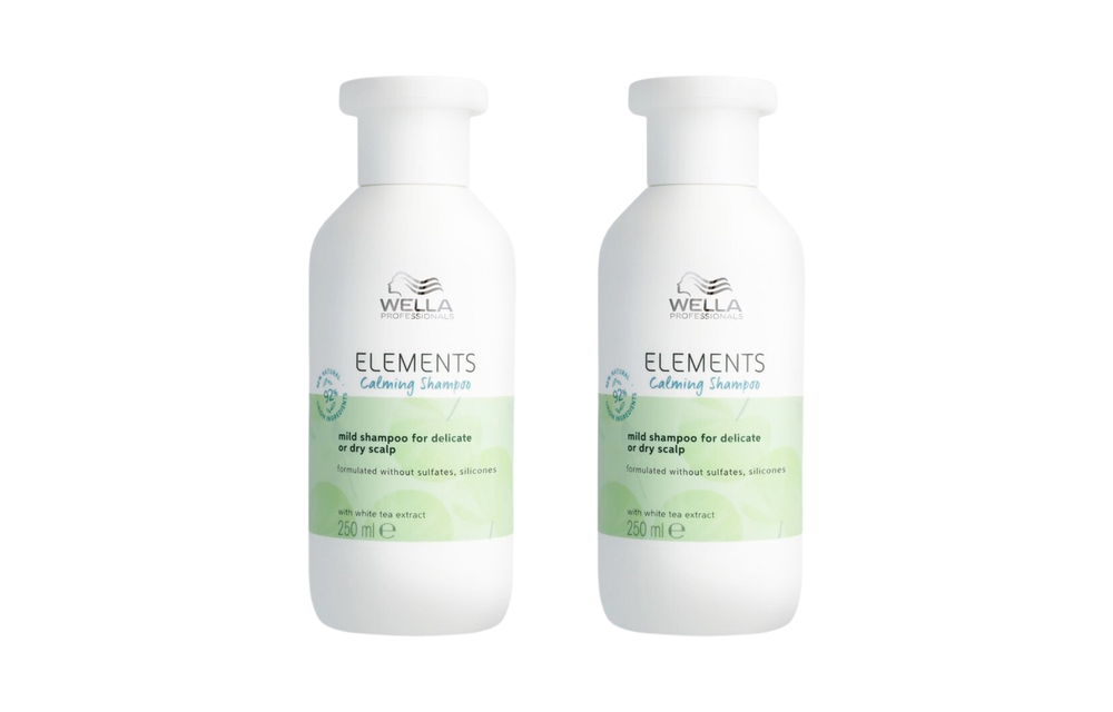 Wella Elements Calming Shampoo 250ml - 2 Stuks - Voordeelverpakking