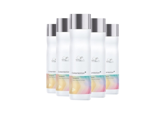 Wella Colormotion Shampoo 250ml - 5 Stuks - Voordeelverpakking
