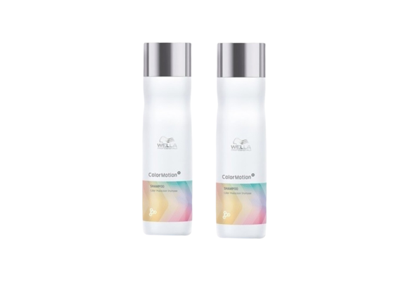 Wella Colormotion Shampoo 250ml - 2 Stuks - Voordeelverpakking