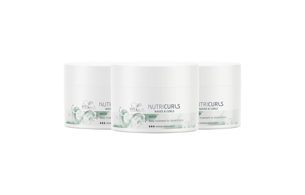 Wella Nutricurls Mask 500ml - 3 Stuks - Voordeelverpakking