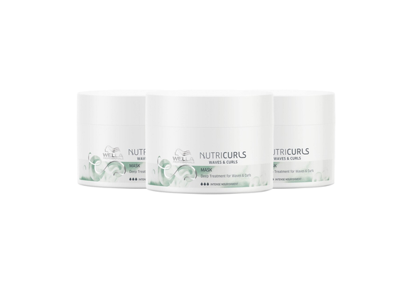 Wella Nutricurls Mask 500ml - 3 Stuks - Voordeelverpakking