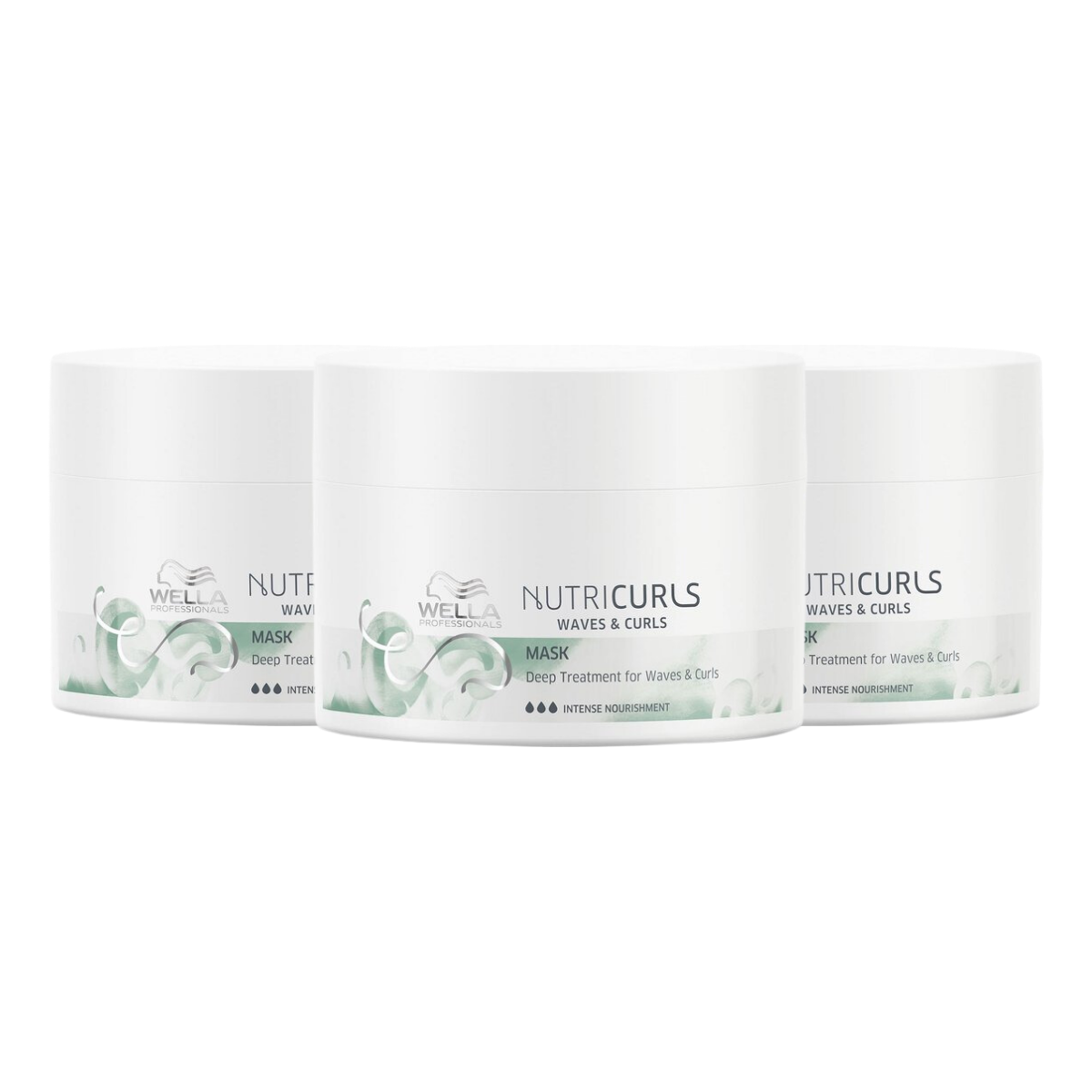 Wella Nutricurls Mask 500ml - 3 Stuks - Voordeelverpakking