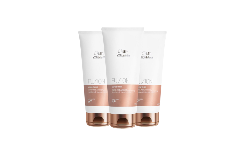 Wella Fusion Conditioner 200ml - 3 Stuks - Voordeelverpakking