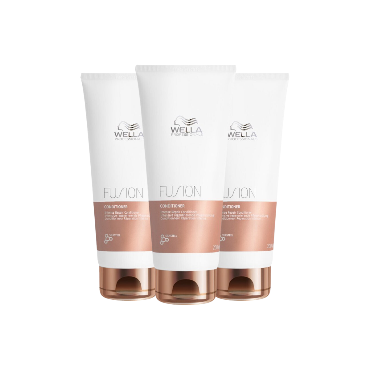 Wella Fusion Conditioner 200ml - 3 Stuks - Voordeelverpakking