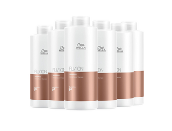 Wella Fusion Shampoo 1L - 6 Stuks - Voordeelverpakking