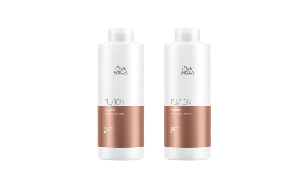 Wella Fusion Shampoo 1L - 2 Stuks - Voordeelverpakking