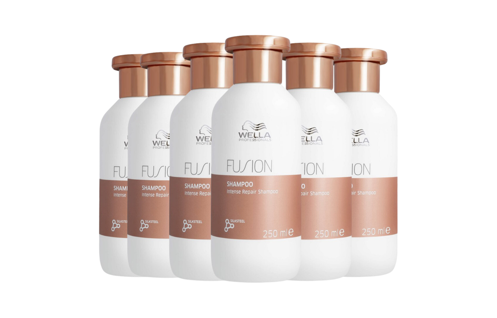 Wella Fusion Shampoo - 6 Stuks - Vpordeelverpakking