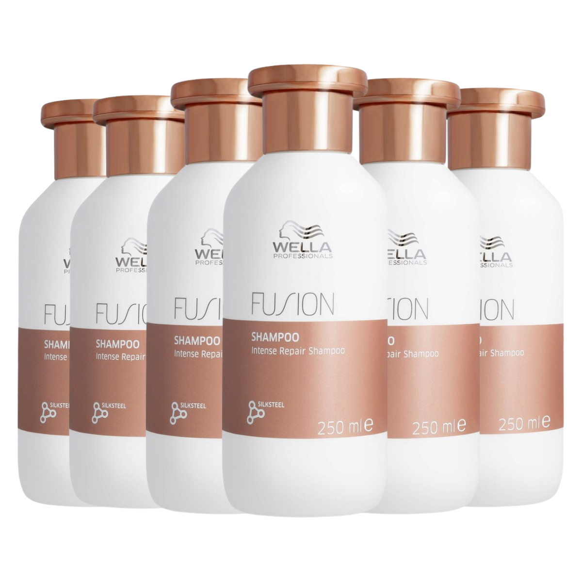 Wella Fusion Shampoo - 6 Stuks - Vpordeelverpakking