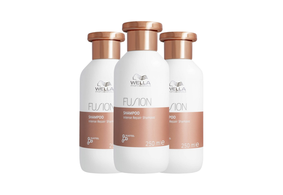Wella Fusion Shampoo - 3 Stuks - Vpordeelverpakking