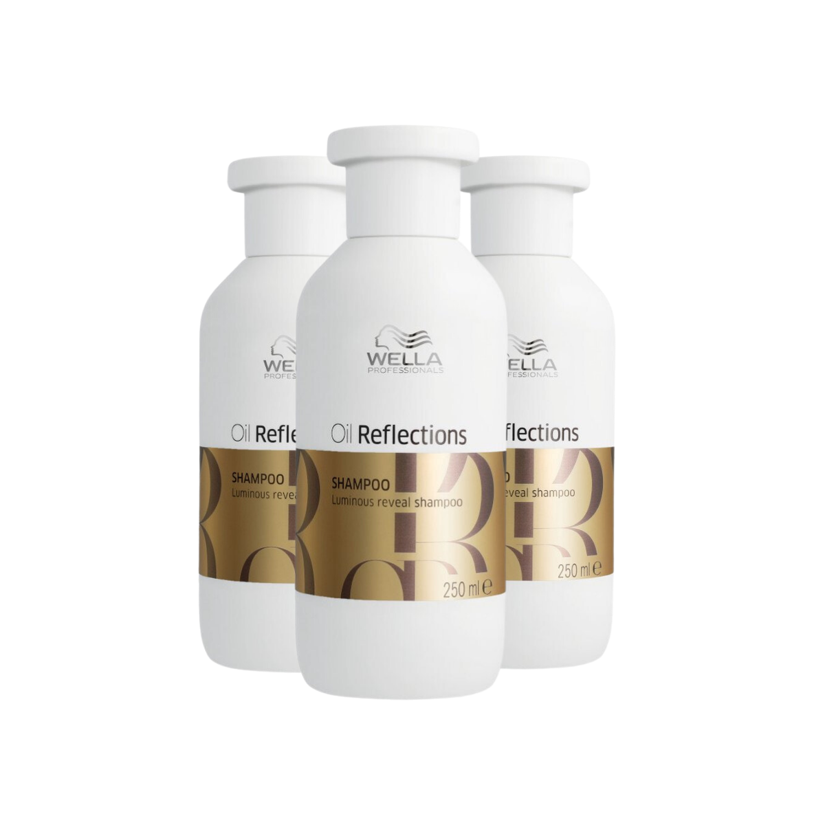 Wella Oil Reflections Luminous Reveal Shampoo 250ml - 3 Stuks - Voordeelverpakking