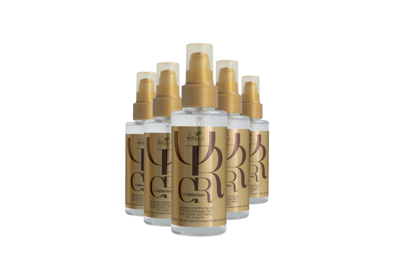 Wella Oil Reflections Luminous Smoothening Oil - 5 Stuks - Voordeelverpakking