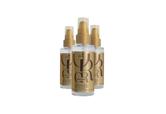 Wella Oil Reflections Luminous Smoothening Oil - 3 Stuks - Voordeelverpakking