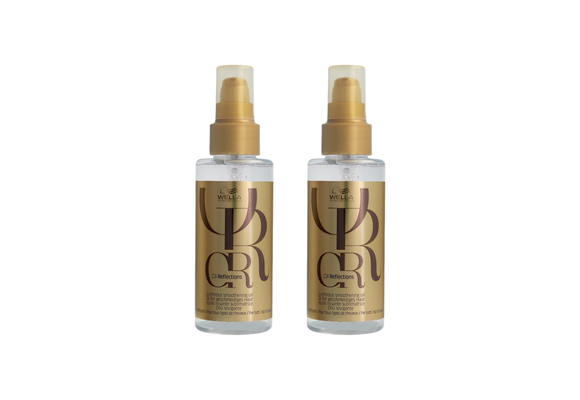 Wella Oil Reflections Luminous Smoothening Oil - 2 Stuks - Voordeelverpakking