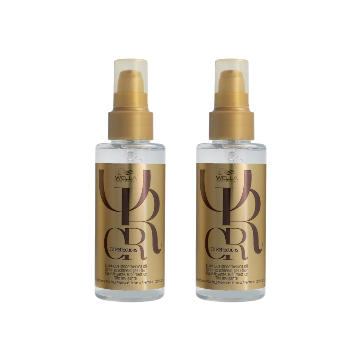 Wella Oil Reflections Luminous Smoothening Oil - 2 Stuks - Voordeelverpakking