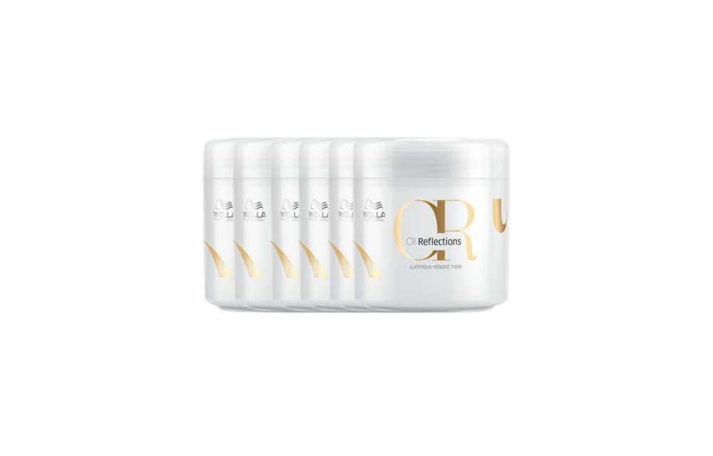 Wella Oil Reflections Luminous Reboost Mask 150ML - 6 Stuks - Voordeelverpakking
