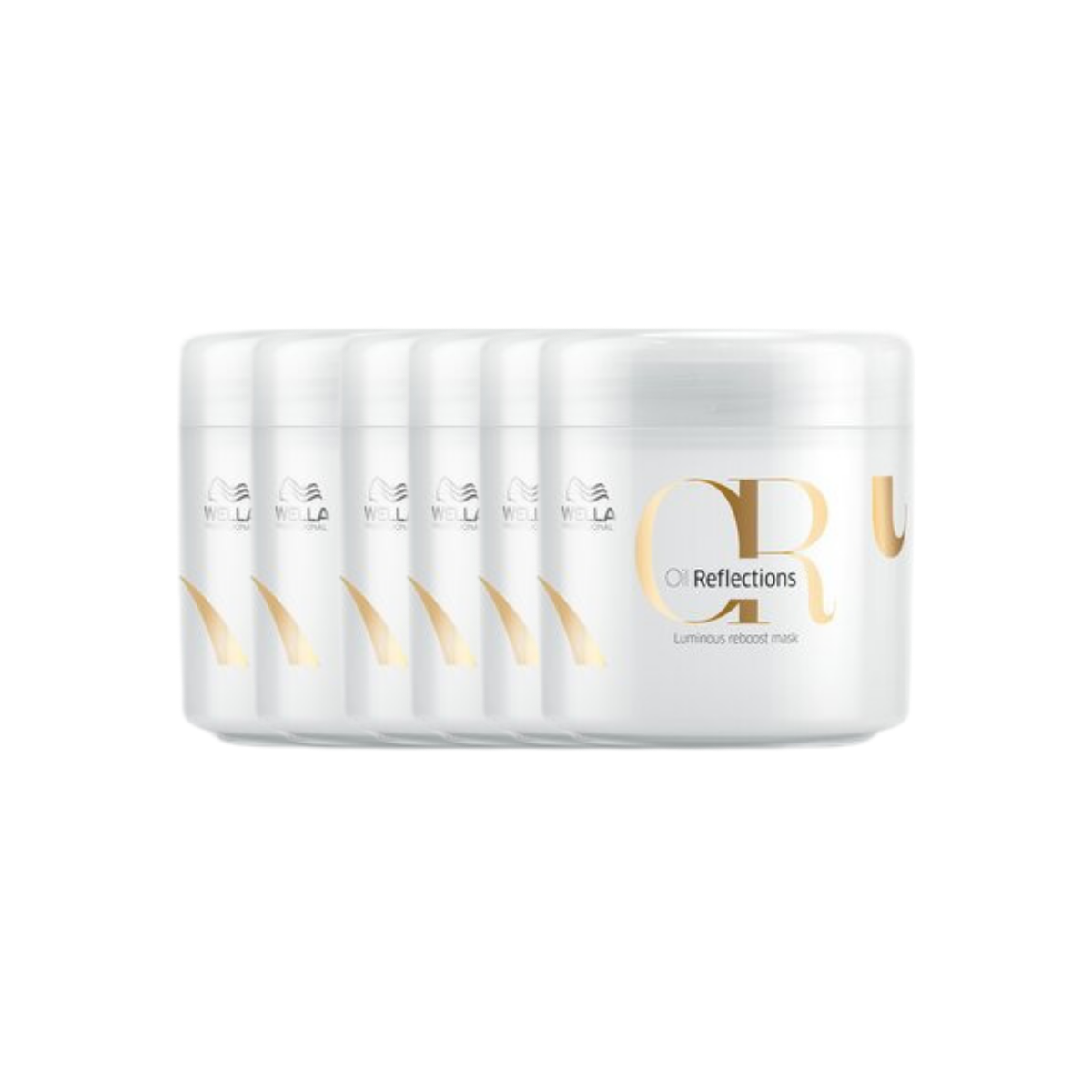 Wella Oil Reflections Luminous Reboost Mask 150ML - 6 Stuks - Voordeelverpakking