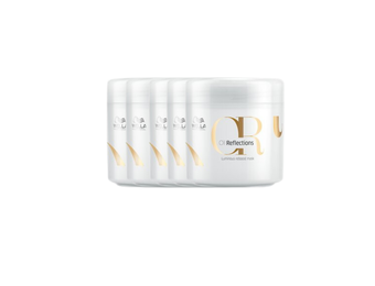 Wella Oil Reflections Luminous Reboost Mask 150ML - 5 Stuks - Voordeelverpakking