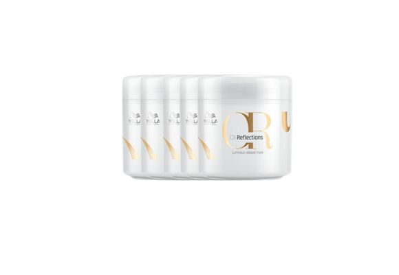 Wella Oil Reflections Luminous Reboost Mask 150ML - 5 Stuks - Voordeelverpakking