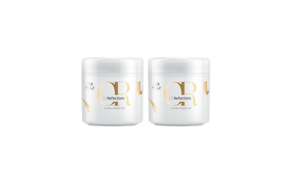 Wella Oil Reflections Luminous Reboost Mask 150ML - 2 Stuks - Voordeelverpakking