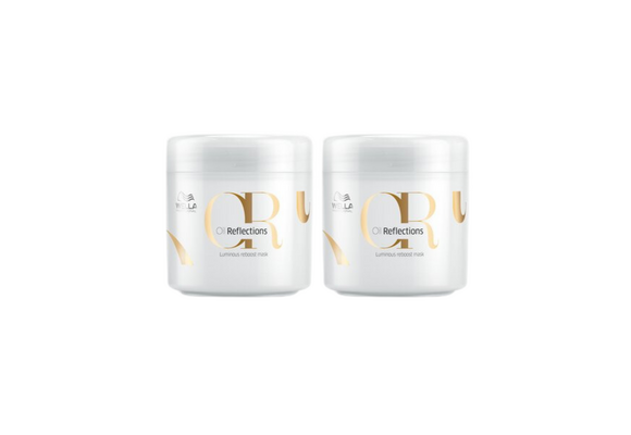 Wella Oil Reflections Luminous Reboost Mask 150ML - 2 Stuks - Voordeelverpakking