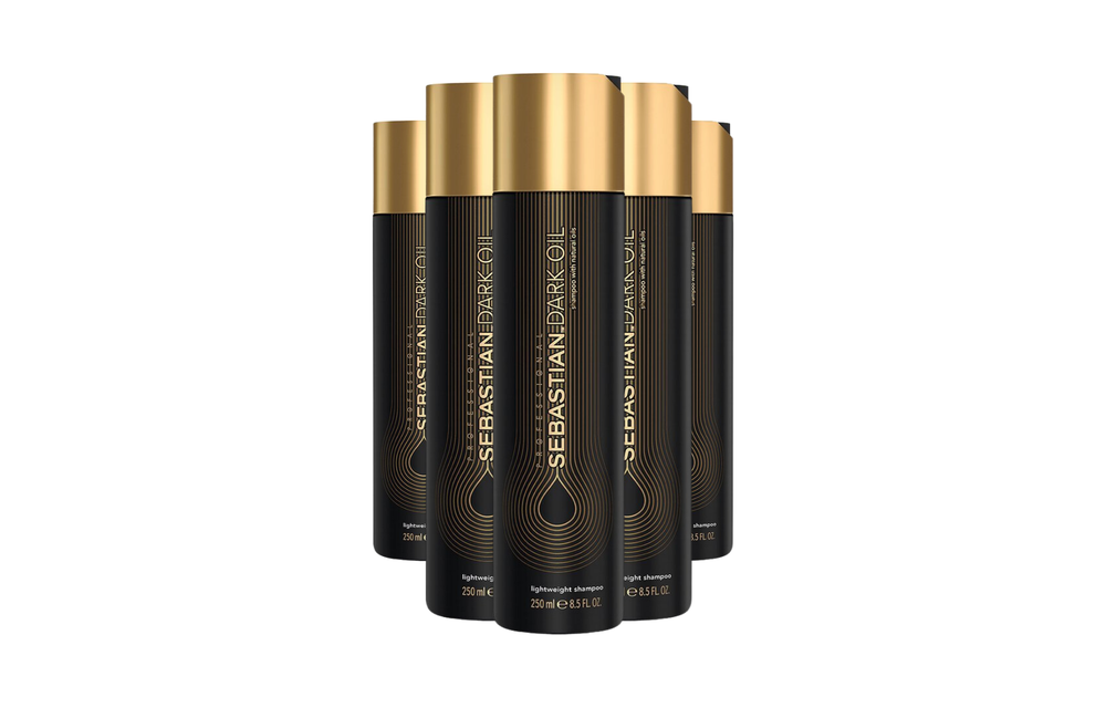 Sebastian Dark Oil Shampoo 250ml - 5 stuks - Voordeelverpakking