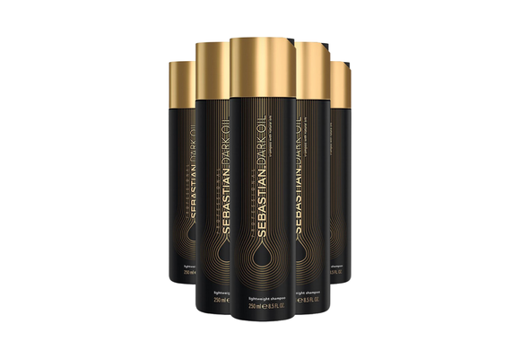 Sebastian Dark Oil Shampoo 250ml - 5 stuks - Voordeelverpakking