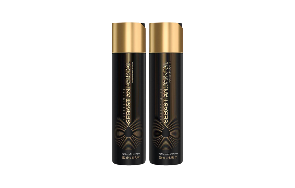 Sebastian Dark Oil Shampoo 250ml - 2 stuks - Voordeelverpakking