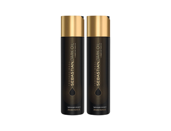 Sebastian Dark Oil Shampoo 250ml - 2 stuks - Voordeelverpakking