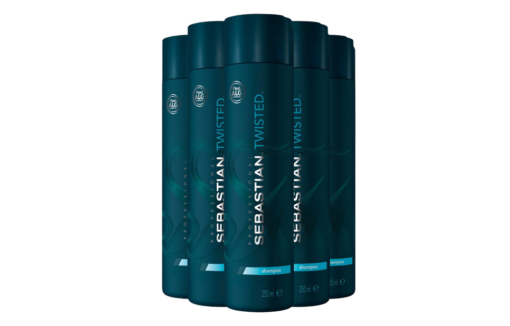 Sebastian Twisted Elastic Shampoo - 5 Stuks - Voordeelverpakking