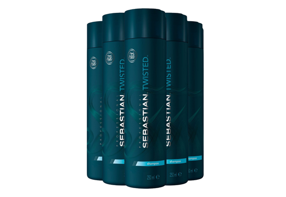 Sebastian Twisted Elastic Shampoo - 5 Stuks - Voordeelverpakking