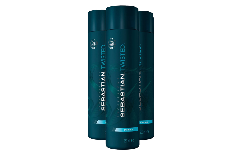 Sebastian Twisted Elastic Shampoo - 3 Stuks - Voordeelverpakking