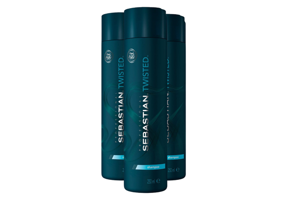 Sebastian Twisted Elastic Shampoo - 3 Stuks - Voordeelverpakking