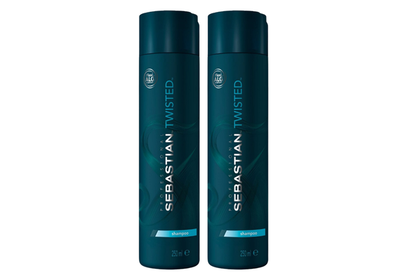 Sebastian Twisted Elastic Shampoo - 2 Stuks - Voordeelverpakking