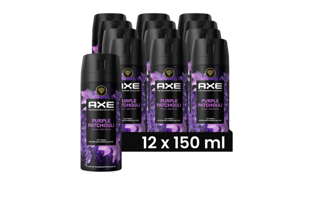 Axe Fine Fragrance BS Purple Patchouli 150ml 12x