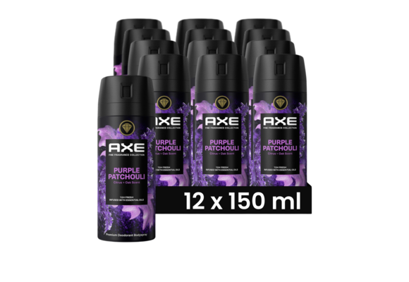 Axe Fine Fragrance BS Purple Patchouli 150ml 12x
