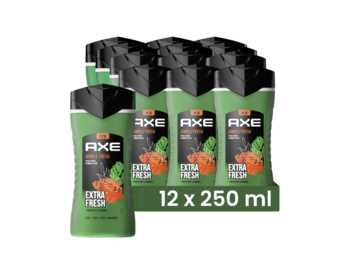 Axe Shower Gel Jungle Fresh 250ml - 12 stuks