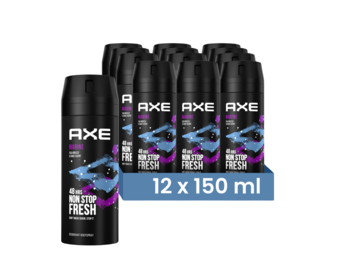 Axe Bodyspray Marine 150ML  - 12 Stuks - Voordeelverpakking