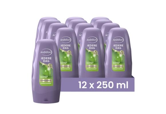 Andrelon Conditioner Iedere Dag 250ML  - 12 Stuks - Voordeelverpakking