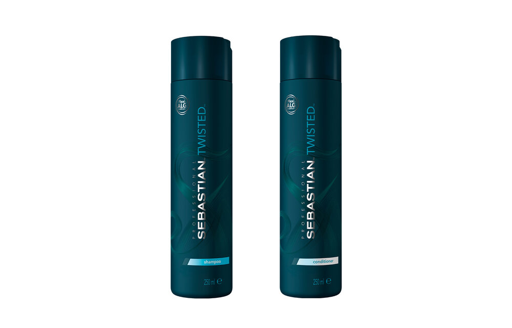 Sebastian - Twisted Elastic Shampoo 250ml - Twisted Elastic Conditioner 250ml - Voordeelverpakking