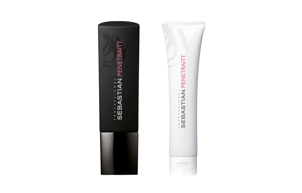 Sebastian - Penetraitt Shampoo 250ml - Penetraitt Masque 150ml - Voordeelverpakking