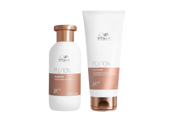 Wella - Fusion Shampoo 250 ml - Fusion Conditioner 200ml - Voordeelverpakking