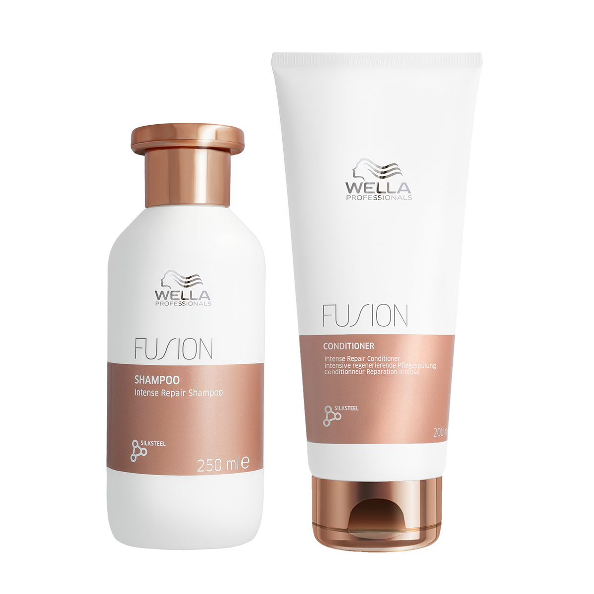 Wella - Fusion Shampoo 250 ml - Fusion Conditioner 200ml - Voordeelverpakking