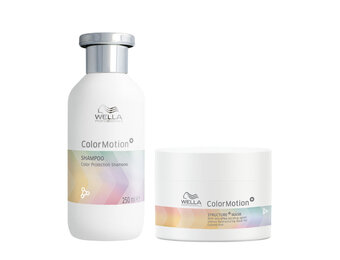 Wella - Colormotion Shampoo 250ml - Colormotion Mask 150ml - Voordeelverpakking